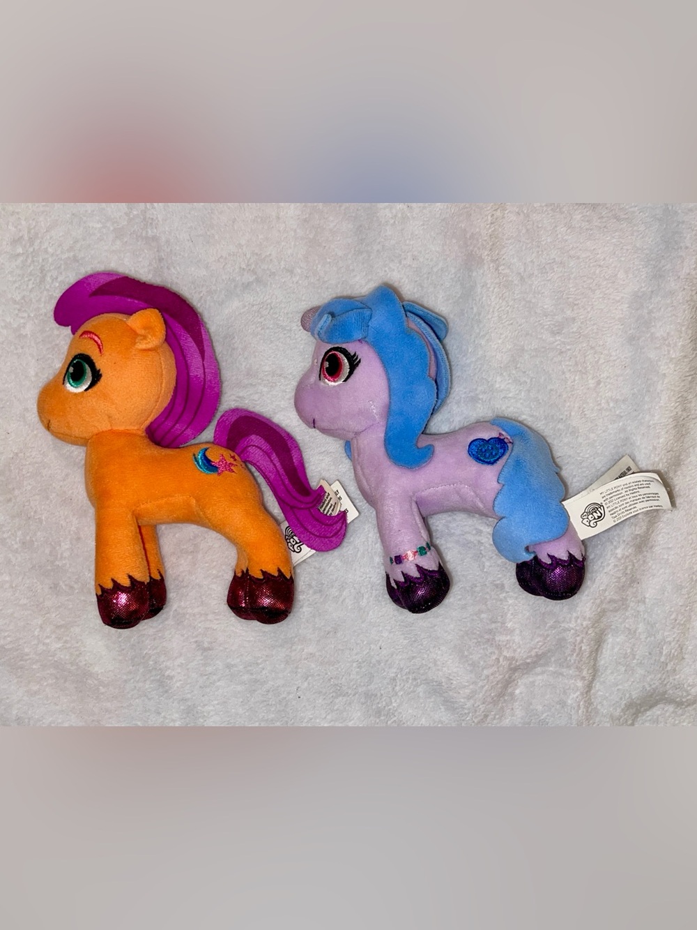 My Little Pony G5 Plush Lot Sunny Starscout Izzy Moonbow 6" Stuffed